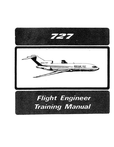 PILOT TRAINING MANUAL JANUARY 1964 BOEING 727 
