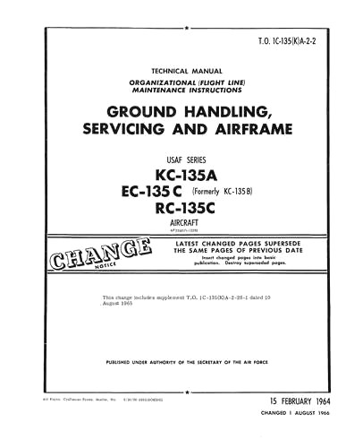 Boeing KC 135A Maintenance Ground Handling 1964 Part 1C