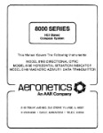 Aeronetics 8000 Series HSI Systems Maintenance, Installation, Parts (Incomplete - missing schematics)