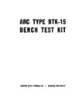Aircraft Radio Corporation ARC BTK-15 Bench Test Kit Instruction Book (part# ARBTK15-IN-C)