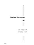 Aircraft Radio Corporation ARC C-60 Control Unit Overhaul Instructions & Parts Catalog (part# ARC60-OHP-C)