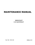Beech H-14 Autopilot Maintenance Manual (part# BEH14-M-C)