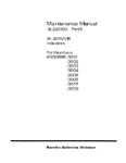 Bendix IN-2026A Maintenance Manual (part# BXIN2026A-M-C)