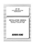 Bendix/King KY92 VHF-COMM Trans. 1988 Installation Manual (part# 006-0165-03)