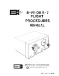 Brittain Industries B-VII or B-7 Flight Procedures Manual