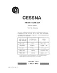 Cessna 150, 172 & 177 Avionics Manuals Install Maintenance/Parts Manual (part# D4567-13)