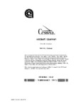 Cessna Avionic Install 150, 172, 177 Maintenance Manual (part# D4500-13)