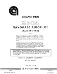 Cessna 200A Navomatic AF-295B Maintenance/Parts Manual (part# D4553-13)