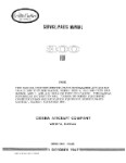 Cessna 300 ADF 1967 Maintenance & Parts Manual (part# D567-13)