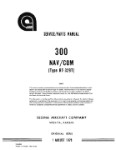 Cessna 300 Nav-Com Type RT-328T 1975 Maintenance Manual (part# D4555-13)