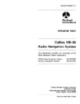 Collins VIR-30 Radio Nav. System 1987 Instruction Book (part# 523-0764194-005)