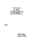 Edo-Aire A-550, AM550, AM660 1975 Maintenance Manual (part# 1750014)