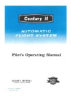 Edo-Aire Century II Automatic Flight System Pilot's Operating Manual (part# 68S26)