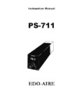 Edo-Aire RT-771 (PS-771) Instruction Manual (part# 9690003)