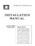 Genave Alpha 200A Nav-Com Installation Manual (part# GNALPHA200A-IN)