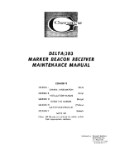 Genave Delta 303 Marker Beacon Receive Maintenance Manual (part# GNDELTA303-M-C)