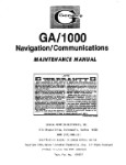 Genave GA-1000 Navigation-Comm Maintenance Manual (part# 540057)