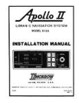 II Morrow Inc Apollo II 612A Installation Manual (part# 387)