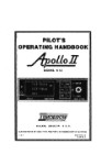 II Morrow Inc Apollo II Model 612 Pilot's Operating Handbook (part# 985)