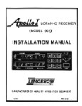 II Morrow Inc 602 Loran-C Receiver Installation Manual (part# 560-0017)