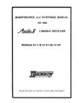 II Morrow Inc Apollo II Loran-C Receiver Maintenance & Overhaul Manual (part# MR611,612-MOH-C)