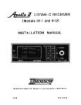 II Morrow Inc Apollo II 611, 612, 612B, 614P Installation Manual (part# 560-0023A)