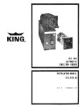 King KDF 805 1978 Maintenance, Installation (part# 006-5109-04)