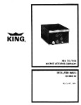 King KDM705, 705A DME Installation Manual (part# 006-0082-03)