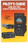 King KFC 250 Flight Control-Color Pilot's Guide (part# KIKFC250-PG-C)
