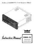 King KMA-12 Marker Beacon Instruction Manual (part# KIKMA12INC)