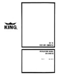 King KN 74 Maintenance Manual (part# 006-0056-00)