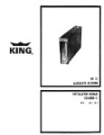 King KN 73-77 Glidescope Receiver Maintenance, Installation (part# 006-5060-02)