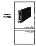 King KN 75 Glideslope Receiver Installation Manual (part# 006-0150-01)