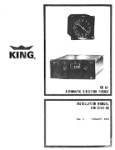 King KR85 Auto Direction Finder Installation Manual (part# 006-0043-06)