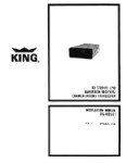 King KX 170B, KX175B NAV, COM Installation Manual (part# 006-0085-01)
