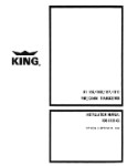 King KY 196, 196E, 197, 197E 1983 Installation (part# 006-0169-03)