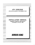 King KPI 552B 553B Pictoral Navigation Indicator Installation 1988 (part# 006-0603-02)