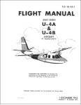 Aero Commander U-4A, U-4B Flight Manual (part# 1U-4A-1)
