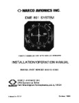 Narco IDME 891 System 1985 Maintenance Manual (part# 033115-0600)