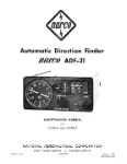 Narco ADF-31 FOR CN35-A Maintenance Manual (part# 3401-600)