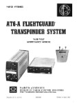 Narco AT6-A Flightguard Transponder Maintenance Manual (part# 3602-600)