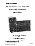Narco MK12E-NCS812 TSO Nav-Com Maintenance/Operation/Installation (part# 03121-0600)