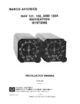 Narco NAV 121, 122, 122A 1977 Installation Manual (part# 03723-0620)