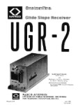 Narco UGR-2 Glide Slope Receiver 1973 Maintenance Manual (part# 03502-0670)
