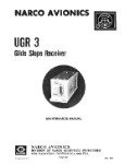 Narco UGR-3 Glide Slope Receiver1973 Maintenance Manual (part# 03504-600)