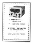 Narco VTR-1 Omnigator 1954 Operation, Installation, and Maintenance Manual (part# NRVTR1-54-OP-C)