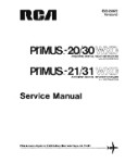 RCA - Primus - Honeywell - Sperry Primus-20/30 & 21/31 WXD Maintenance Manual (part# IB8029072)