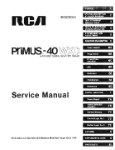 RCA - Primus - Honeywell - Sperry Primus-40 WXD Digital Radar Maintenance Manual (part# IB8029050)