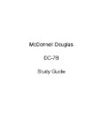 McDonnell Douglas DC-7B Study Guide Study Guide (part# MCDC7B-55-SG-C)