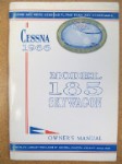 Cessna 185E 1966 Owner's Manual USED ORIGINAL (part# D360-13)